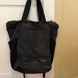 Patagonia Black Terravia Tote Bag